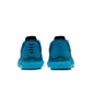 Nike Men Kobe X Protro basketball shoes in Blue Lagoon with white accents, displayed on a plain background.