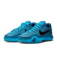 Nike Men Kobe X Protro basketball shoes in Blue Lagoon with white accents, featuring a sleek design and Nike logo.