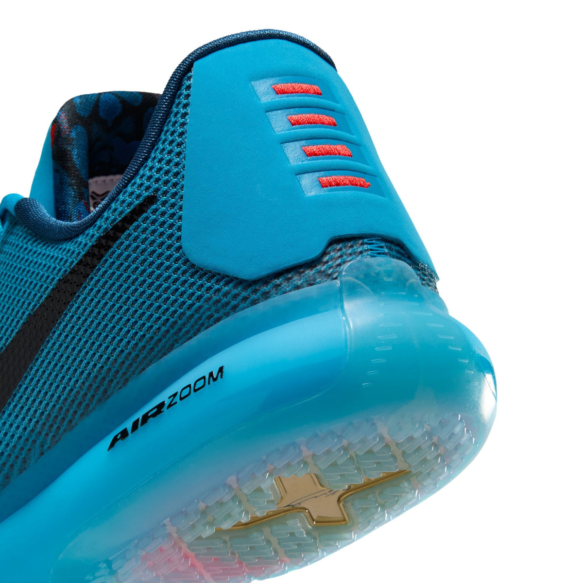 Nike Men Kobe X Protro blue Lagoon men's footwear with sleek design and vibrant blue color.