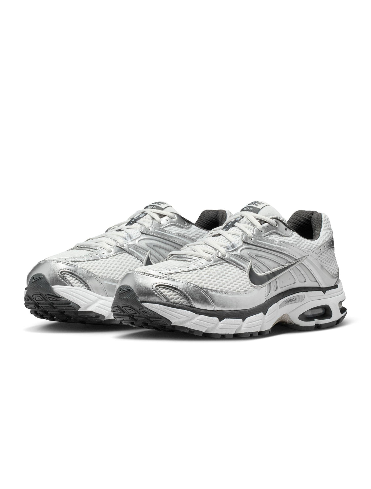 Nike Men's Air Max Moto 2K sneakers in Photon Dust gray with modern athletic design