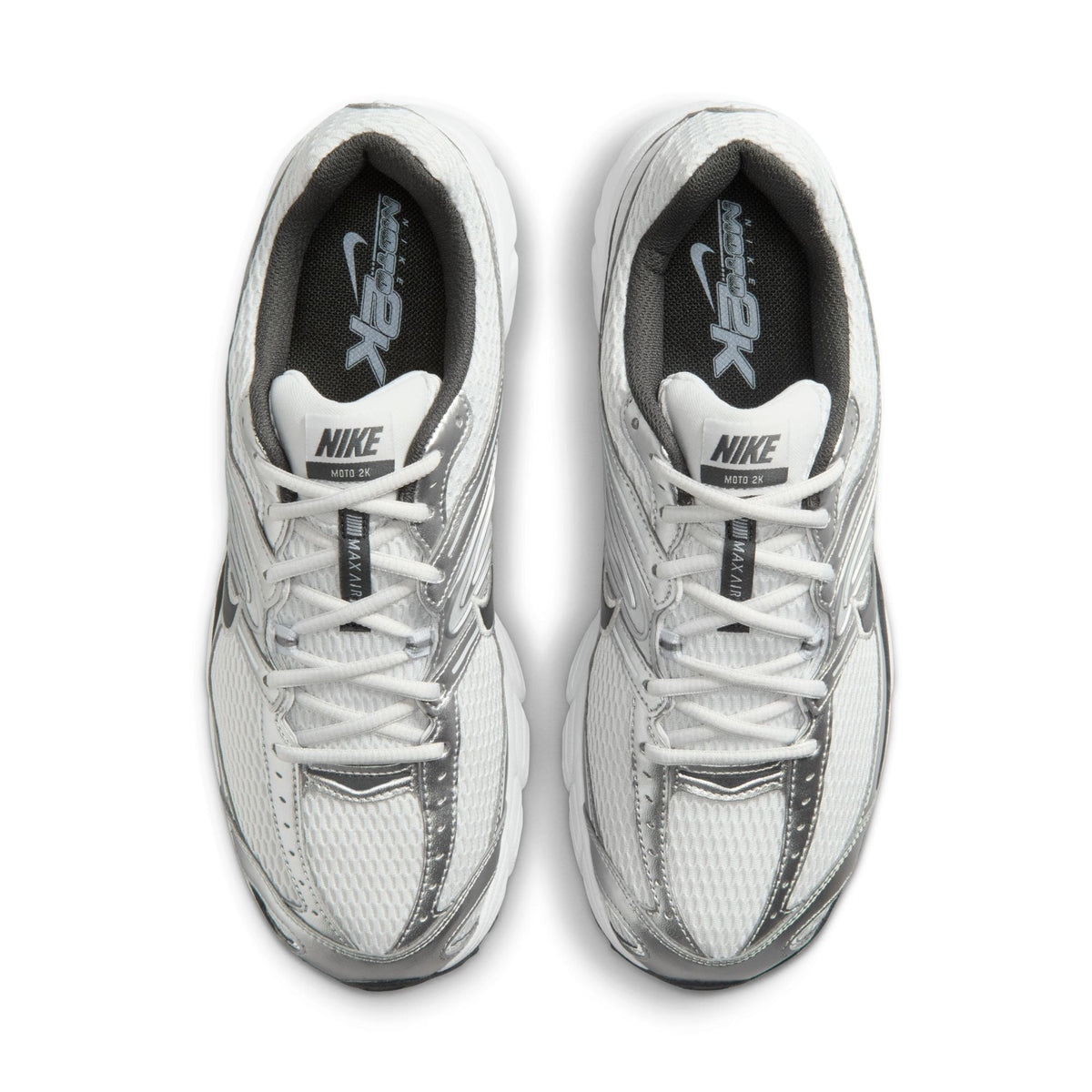 Nike men's Air Max Moto 2K footwear in Photon Dust gray sneaker design