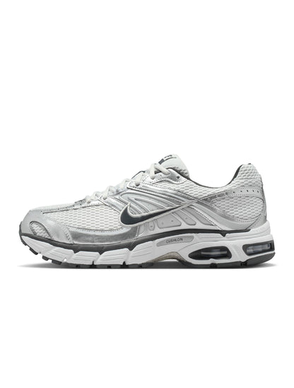 Nike Mens Air Max Moto 2K footwear in Photon Dust, side view showing sporty mesh and layered sole design