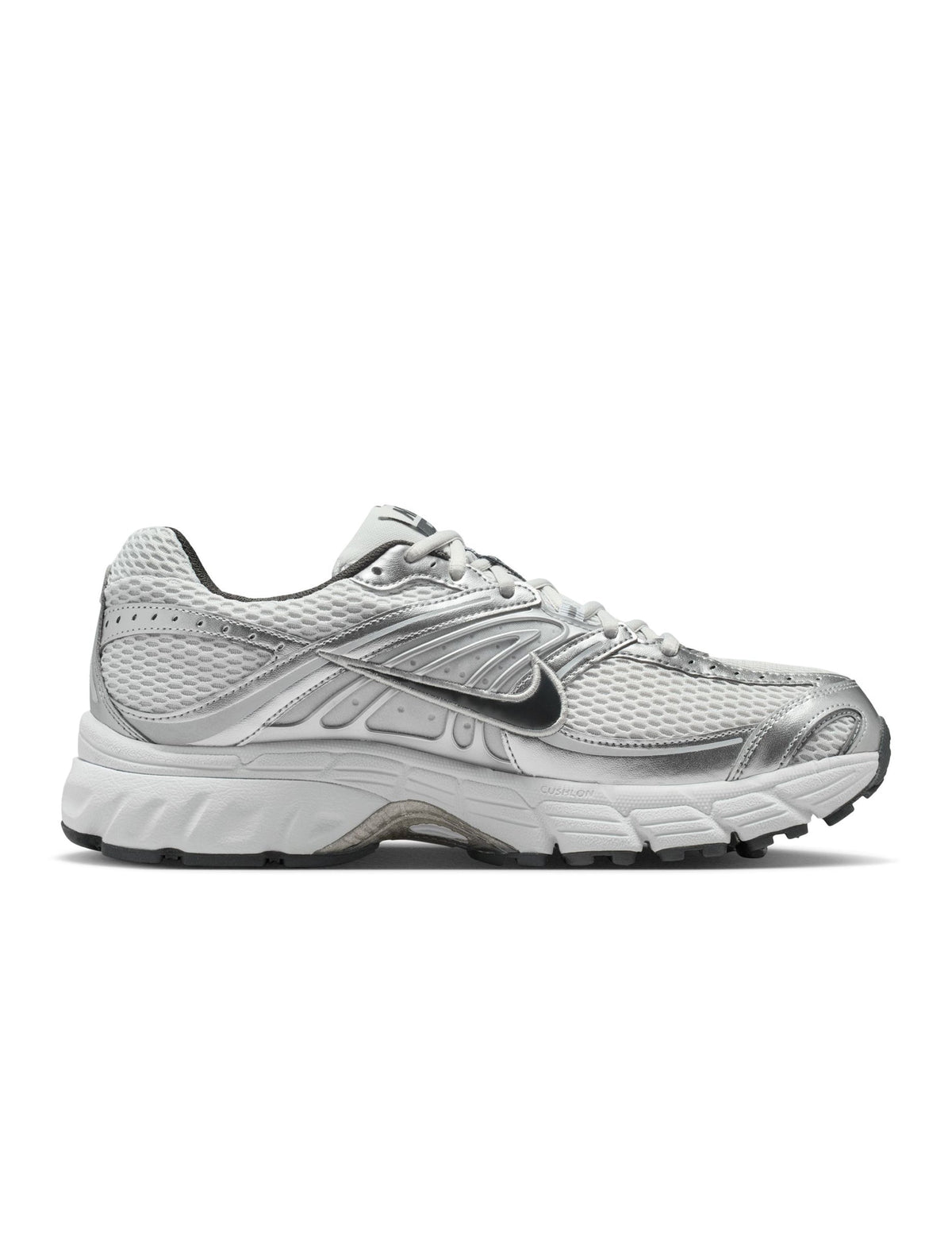 Nike Men's Air Max Moto 2K sneakers in Photon Dust, side view footwear image