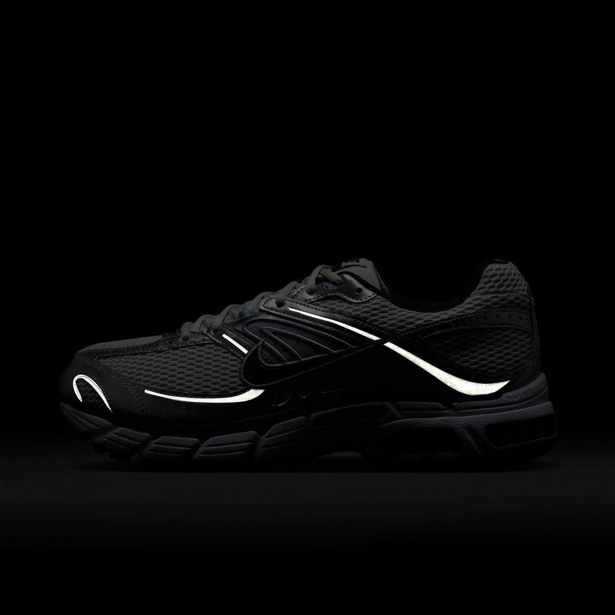 Men's Nike Air Max Moto 2K sneakers in Photon Dust, side view
