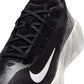 Nike Mens Ava X Mesh black and white athletic footwear with breathable mesh uppers, designed for comfort and style.