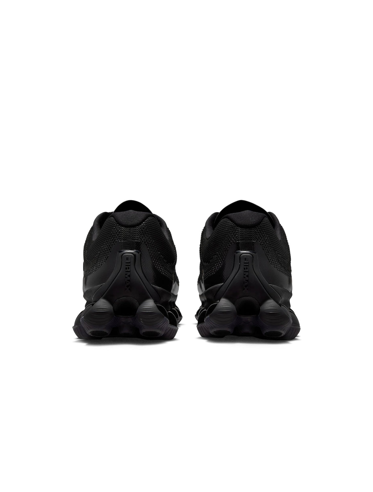 Black Nike Men's Air Liquid Max footwear, side view