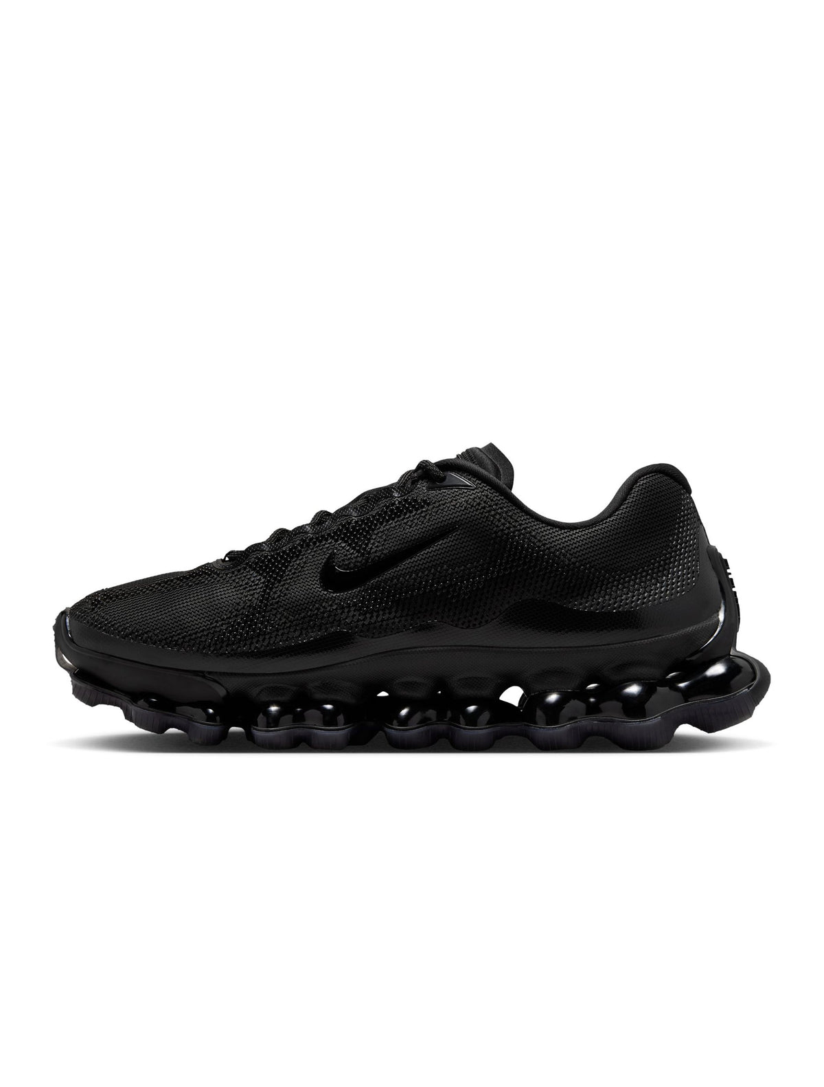 Nike Men's Air Liquid Max black footwear, side view