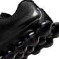 Black Nike Men's Air Liquid Max sneakers, side view