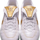 White Nike Men's Cryoshot Tiempo Legend R10 OG footwear sneaker side view