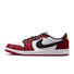 Men's Air Jordan 1 Retro Low Garden sneakers by Denim Exchange, featuring a stylish low-top design in vibrant colors.
