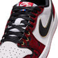 Men's Air Jordan 1 Retro Low Garden sneakers in black and green with white accents, designed for casual and athletic wear.
