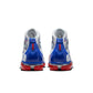 Nike men's Air Zoom Huarache 2K4 All Star sneakers in white with varsity royal and varsity red accents