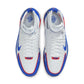 Nike men's Air Zoom Huarache 2K4 All Star sneakers in white with varsity royal and varsity red accents