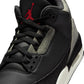 Black and white Air Jordan 3 x Levi's® men's footwear by Denim Exchange
