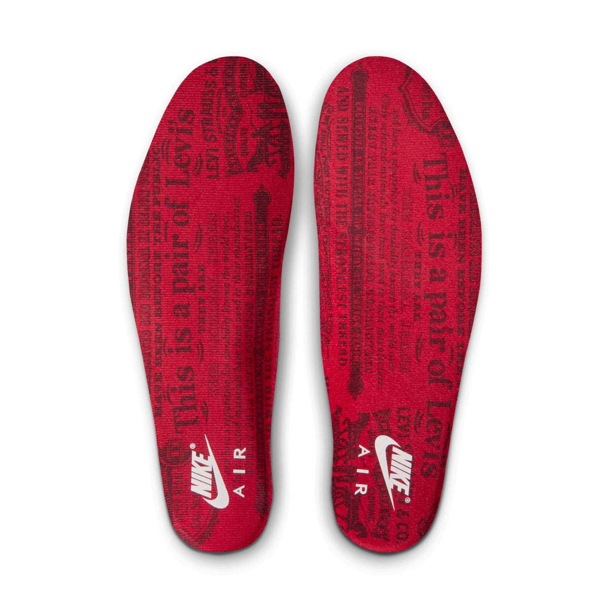 Air Jordan 3 x Levi's® black and white men's footwear by Denim Exchange