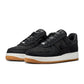Nike Men's Air Force 1 '07 LV8 Denim Black sneakers by Denim Exchange viewed from the side