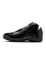 Nike men's Zoom Hyperflight black footwear showing sleek black sneakers with Nike branding and modern athletic design.