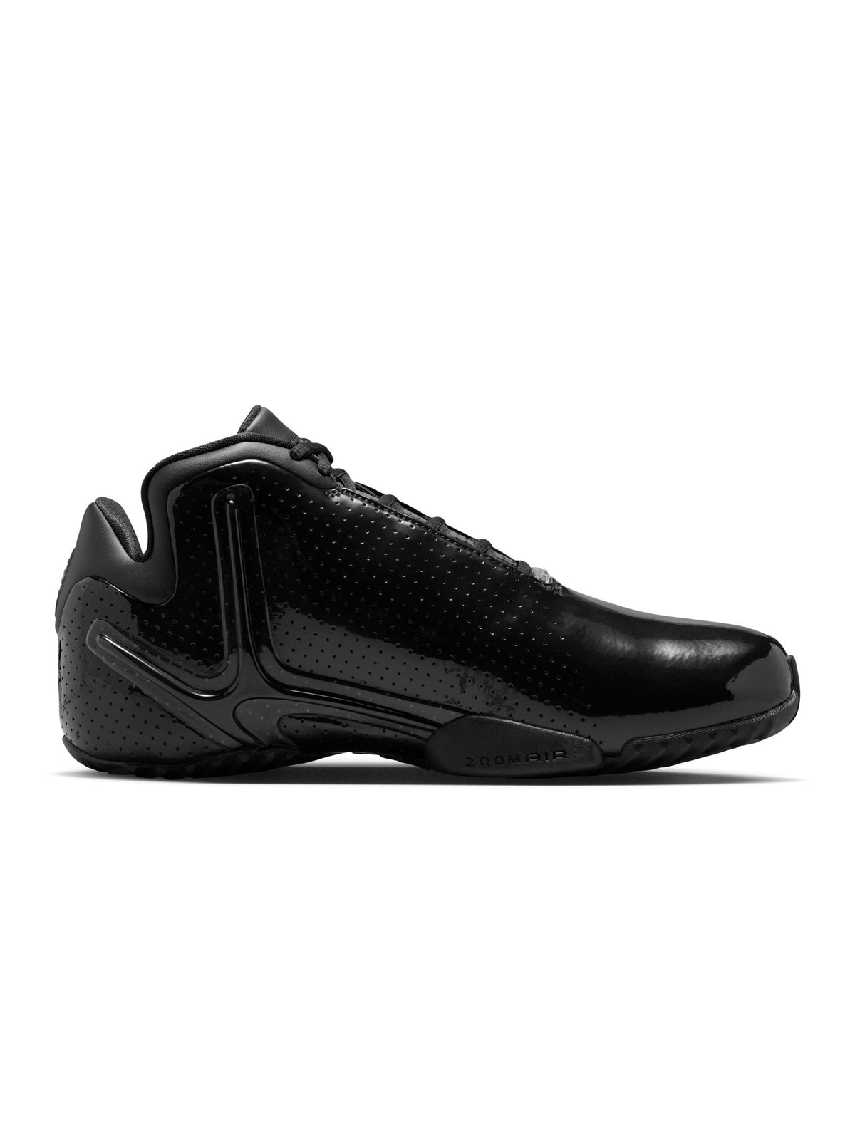 Nike men's Zoom Hyperflight black athletic footwear with sleek design and Nike branding, suitable for running and sports.