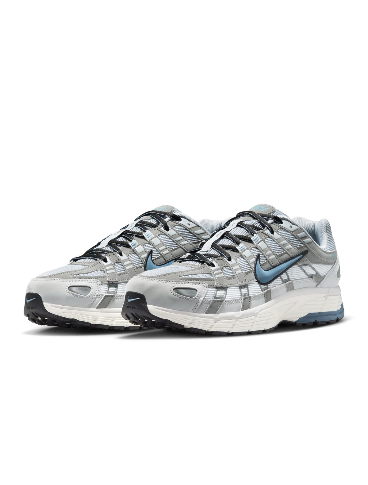 Men's Air Jordan P-6000 sneakers in Light Smoke Grey, stylish athletic footwear with a sleek design and modern details.