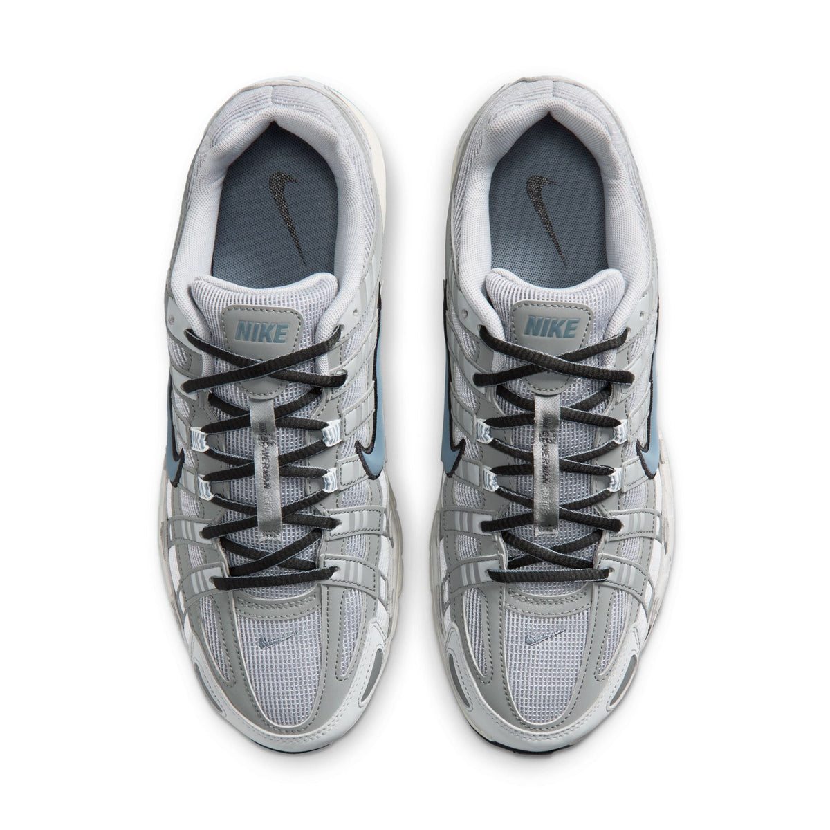 Men's Air Jordan P-6000 sneakers in Light Smoke Grey, stylish footwear with a sleek design and athletic silhouette.