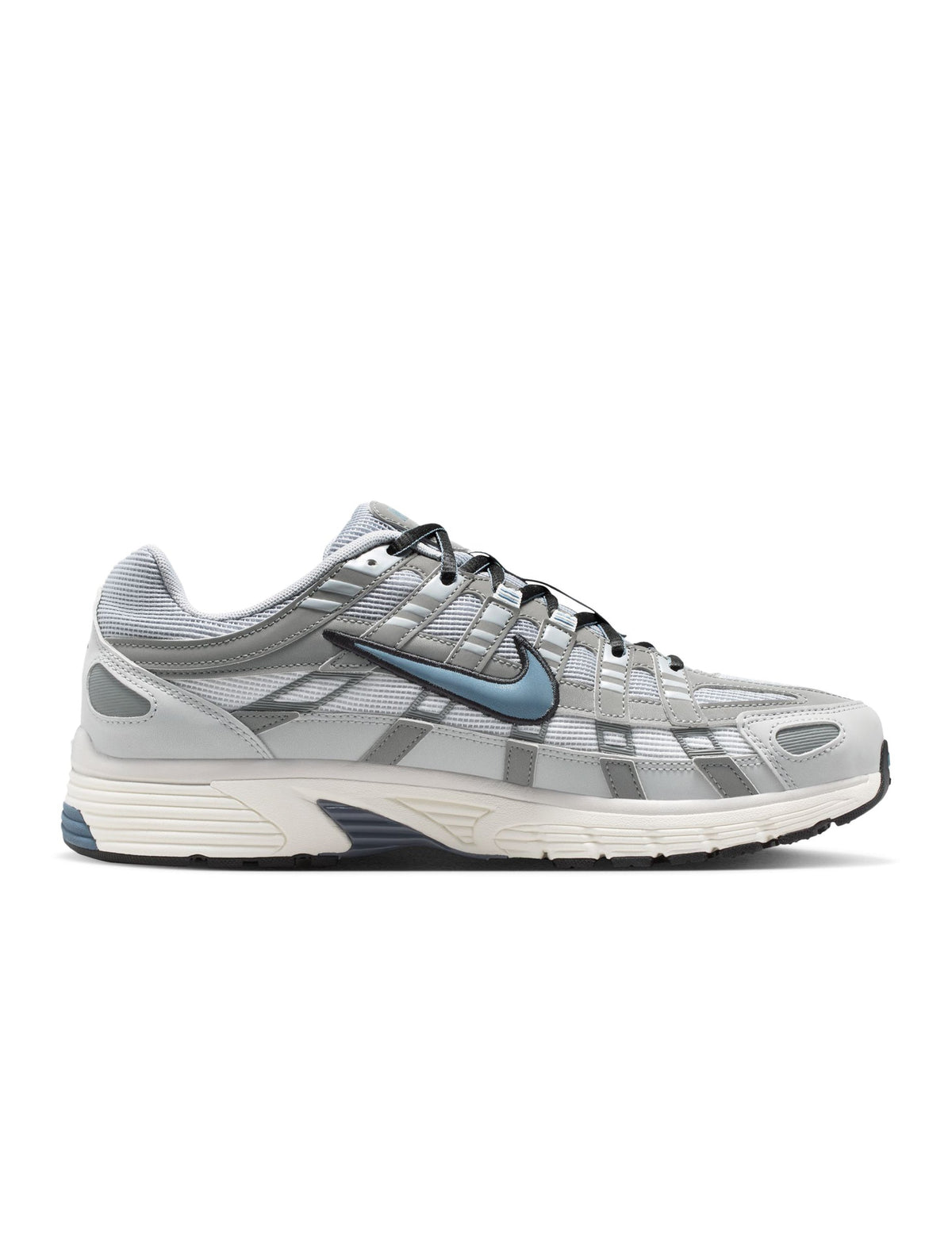 Men's Air Jordan P-6000 sneakers in Light Smoke Grey, featuring stylish design and Nike branding, displayed on a neutral background.