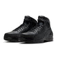 Black Nike Men's Air Zoom Huarache 2K4 OT basketball shoes with Nike logo and sporty design.