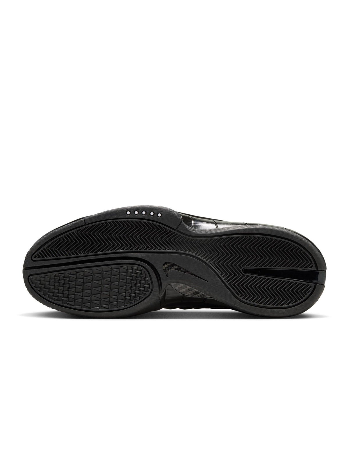 Black Nike Air Zoom Huarache 2K4 OT men's athletic footwear with sleek design and supportive fit.