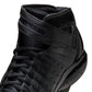 Nike Men's Air Zoom Huarache 2K4 OT black athletic shoes with mesh and synthetic overlays, designed for basketball performance.