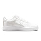Nike men's Air Force 1 '07 Premium White sneakers by Denim Exchange, side view with classic low-top design