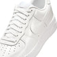 Nike Air Force 1 '07 men's premium white sneakers by Denim Exchange on display