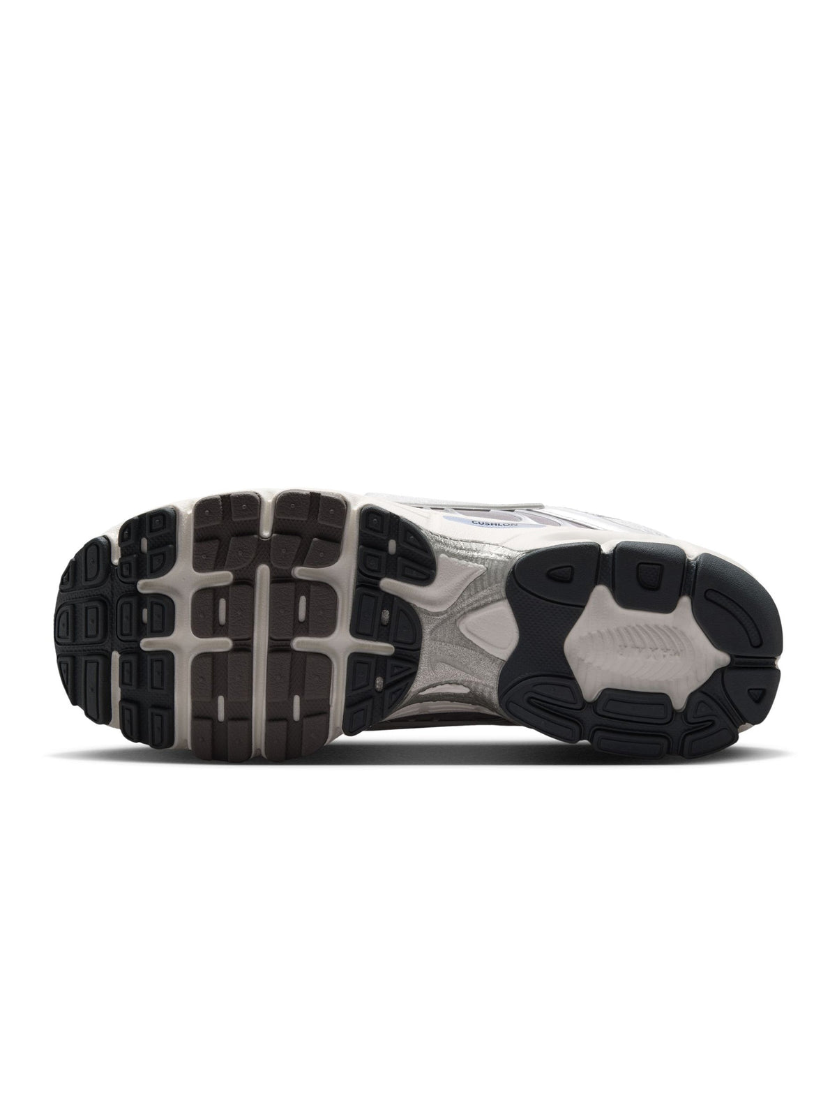Nike Mens Air Max Moto 2K sneakers in platinum tint with breathable design and cushioned sole, stylish men's footwear.