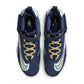 Nike Men’s Air Griffey Max 1 HBCU Swingman classic sneakers in white and navy with red accents, displayed on a plain background.