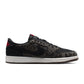Men's Air Jordan 1 Low OG Laser sneakers in black and red, featuring classic design and high-quality materials.
