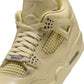 Men's Air Jordan 4 Retro x J Balvin Amazonas sneakers in vibrant colors, showcasing the stylish design and branding details.