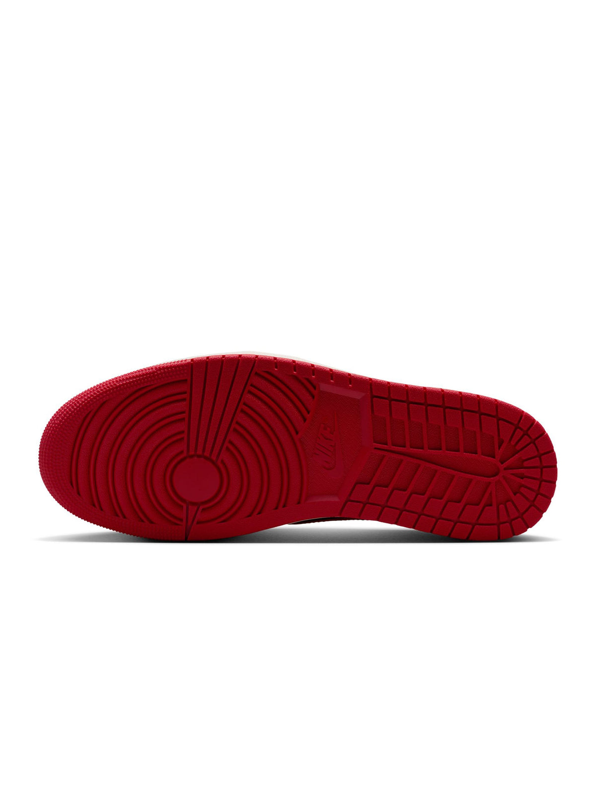 Air Jordan Men's 1 Retro Low OG Banned sneakers in black and red by Denim Exchange