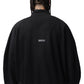 Air Jordan Mens 1/4 Zip Oversized Top - Black