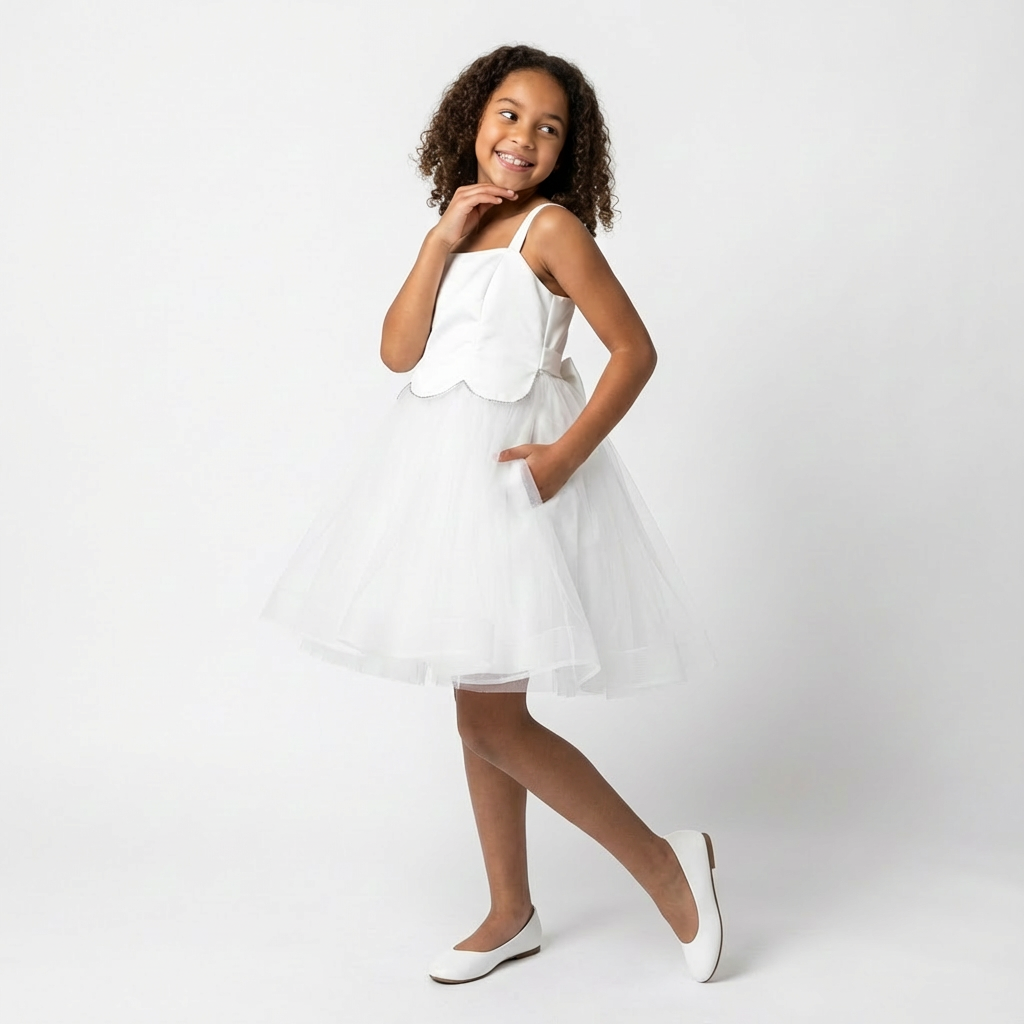 Snowdrop Girls Formal Dress-0