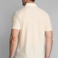 AIR Zip Polo Solid // Ecru