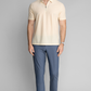 AIR Zip Polo Solid // Ecru