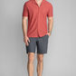 AIR Resort Shirt Solid // Cinnabar