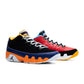 Denim Exchange Air Jordan Men's 9 Retro Low What the Kilroy sneakers in black and multicolor design