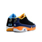 Air Jordan Men's 9 Retro Low What the Kilroy sneakers by Denim Exchange, black and multicolor design