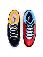 Denim Exchange Air Jordan 9 Retro Low men's footwear in What the Kilroy colorway, side view