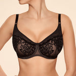 Ajour Adagio Sheer Mesh Full Coverage Bra-2