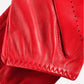 Alessa (red) - Classic Italian lambskin leather driving gloves