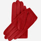 Alessa (red) - Classic Italian lambskin leather driving gloves
