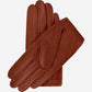 Alessa (cognac) - Classic Italian lambskin leather driving gloves