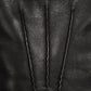 Alessandro (black) - Italian lambskin leather gloves with cashmere lining & touchscreen feature