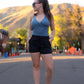 BRUSHED commit halter tank