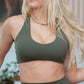 BRUSHED commit sports bra
